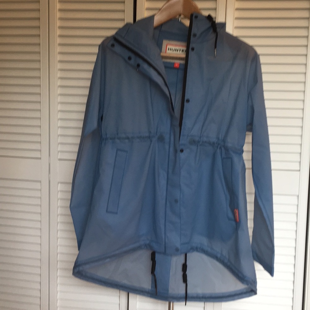 Hunter original hooded raincoat